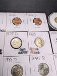 20 Gold Plated Buffalo Nickels, Low Mintage