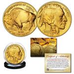 2022 Gold Plated $50 American Buffalo Tribute Coin