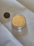 2023 Gold-Plated American Buffalo Indian Head Coin