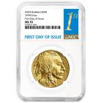 2025 $50 American Gold Buffalo Coin MS70 First Label