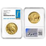 2025 $50 American Gold Buffalo Coin MS70 First Label