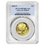 2008-W $25 1/2 oz Proof Gold Buffalo Coin
