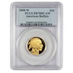 2008-W 1/4 oz Proof American Gold Buffalo Coin