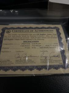 2023 Buffalo Proof Gold Coin - 50 Dollar