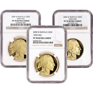 American Gold Buffalo Proof Coin 1 oz NGC PF70