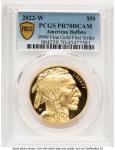 2022-W Proof Gold Buffalo Coin PCGS PR70