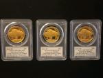 2017-W $50 Proof Gold Buffalo 3 Coin Set