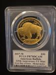 2017-W $50 Proof Gold Buffalo 3 Coin Set