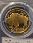 2017-W $50 Proof Gold Buffalo 3 Coin Set