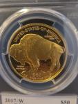 2017-W $50 Proof Gold Buffalo 3 Coin Set