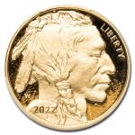 2022-W 1 oz Gold Buffalo Proof Coin PR-70
