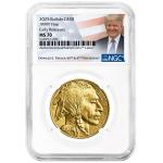 2025 Gold Buffalo Coin NGC MS70 Trump Label