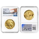 2025 Gold Buffalo Coin NGC MS70 Trump Label