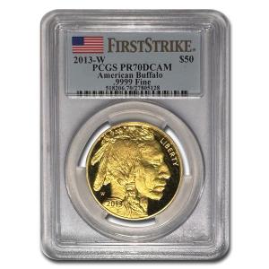 2013-W Proof Gold Buffalo Coin PR-70 PCGS