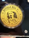 Buffalo Bill Wild West .999 Fine Gold Coin