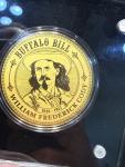 Buffalo Bill Wild West .999 Fine Gold Coin