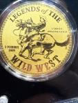 Buffalo Bill Wild West .999 Fine Gold Coin