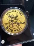 Buffalo Bill Wild West .999 Fine Gold Coin