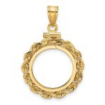 2008 $5 American Buffalo Gold Coin Bezel