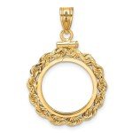 2008 $5 American Buffalo Gold Coin Bezel