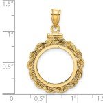 2008 $5 American Buffalo Gold Coin Bezel