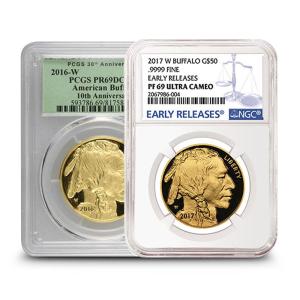 1 oz American Gold Buffalo Proof Coin PR/PF69