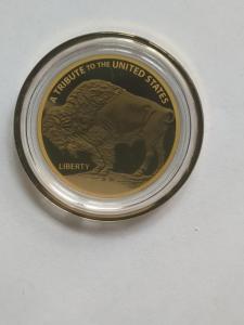 2024 Cook Islands Buffalo $5 Coin 200mg Gold