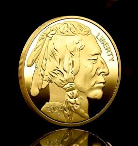 2024 American Buffalo Gold Layered Coin