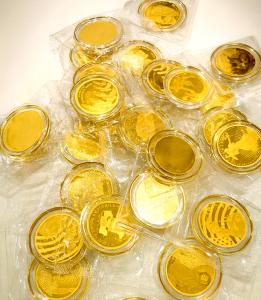 Cook Islands Gold Coin Set: Buffalo, Eagle, Liberty, St. Gaudens