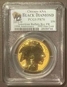 2013-W Buffalo Gold Coin 1 oz Reverse Proof