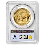 2025 $50 American Buffalo Gold Coin MS70 Flag Label