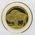 2023 Indian Head Buffalo Gold Coin with COA