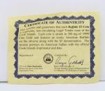 2023 Indian Head Buffalo Gold Coin with COA