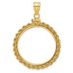 2008 $25 1/2 oz American Buffalo Gold Coin Bezel