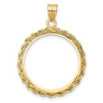 2008 $10 1/4 oz American Buffalo Coin Bezel