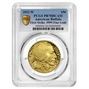 2012-W $50 1oz American Gold Buffalo Coin