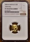 2008-W Proof Gold $5 Buffalo Coin, NGC PF70