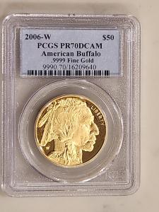 2006-W 1 oz $50 American Buffalo Gold Coin