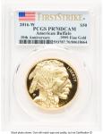 2016-W Gold Buffalo 1 oz Proof Coin PR70