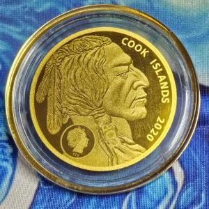 2025 Indian Buffalo $5 Gold Coin 24k Pure Gold