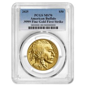 2025 $50 1-Ounce American Gold Buffalo Coin