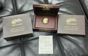 2008-W 1/4 oz Gold American Buffalo Coin