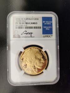 2006 W $50 American Buffalo 1 Oz Gold Coin