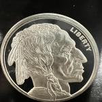 1/2 oz American Buffalo Silver Round Coin