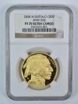 2008-W $50 American Gold Buffalo 1 Oz Coin