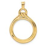 2008 $5 1/10 oz American Buffalo Gold Coin Bezel