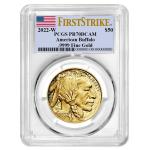 2022-W $50 1-oz American Gold Buffalo Coin