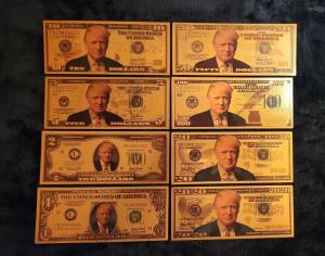 Trump - 31 Piece Gold Coin & Bill Set