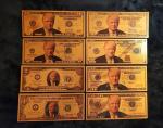 Trump - 31 Piece Gold Coin & Bill Set