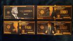 Trump - 31 Piece Gold Coin & Bill Set